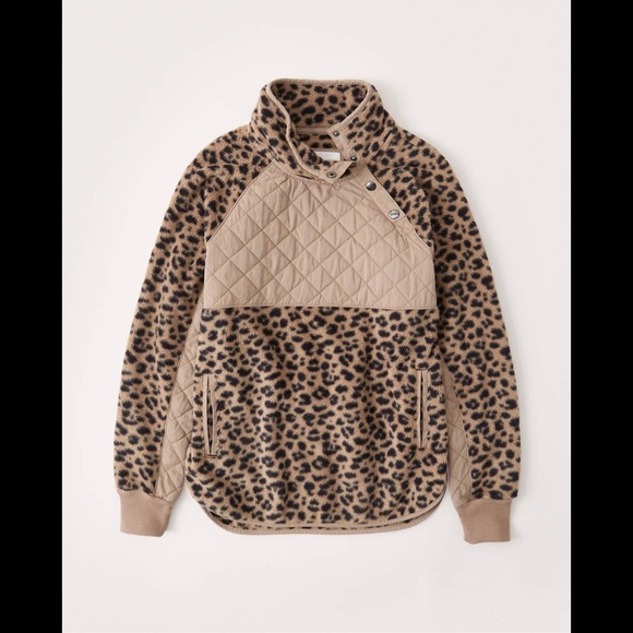 ASYMMETRICAL SNAP-UP FLEECE - Picture 3 of 5